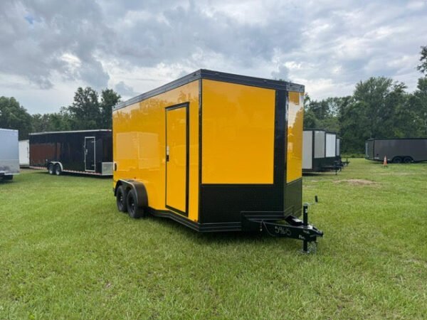 96151-600x450-1.jpg 2025 7X16TA ENCLOSED CARGO TRAILER 84” 9615 - Image 1
