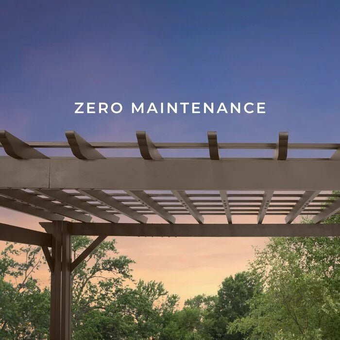 Backyard Discovery 12 ft. x 10 ft. Steel Traditional Pergola - Image 5