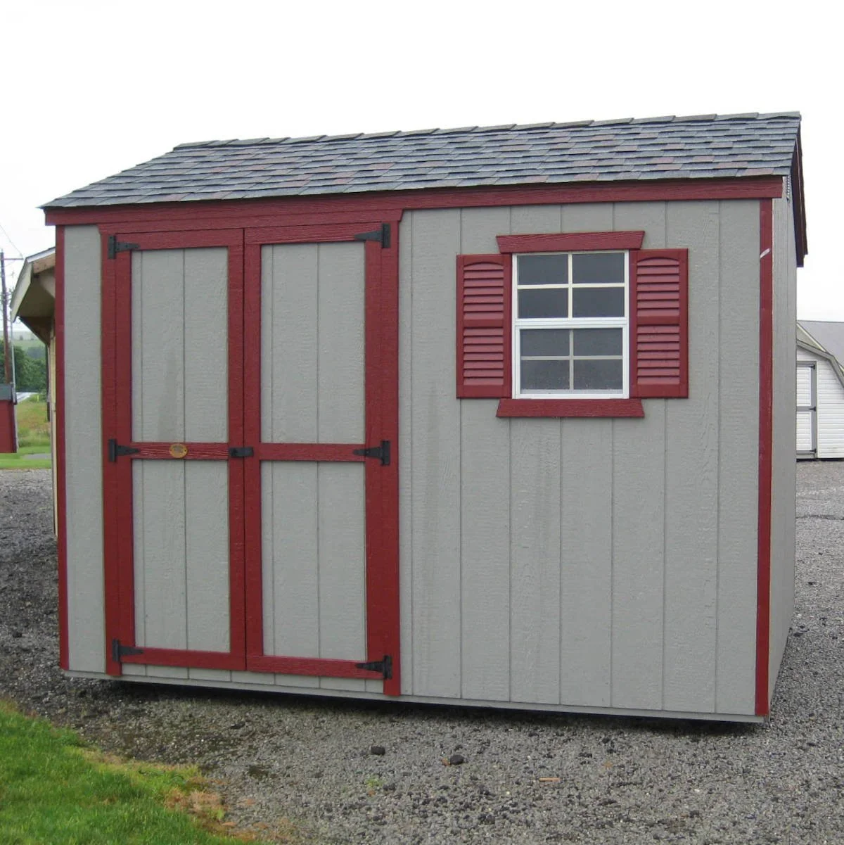 k1-25.webp Little Cottage Company Value Workshop 8X8 Wood Sheds - Image 1